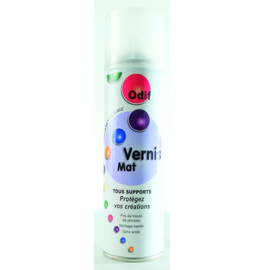 Vernis spray Mat flacon 250 ml