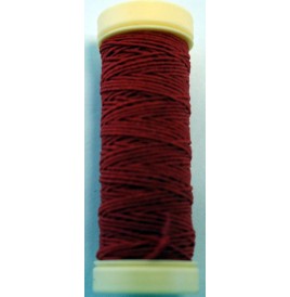 Bobine coton élastique rouge