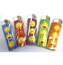 Briquet smiley le lot de 25 - Exams - soirée étudiante  pas cher