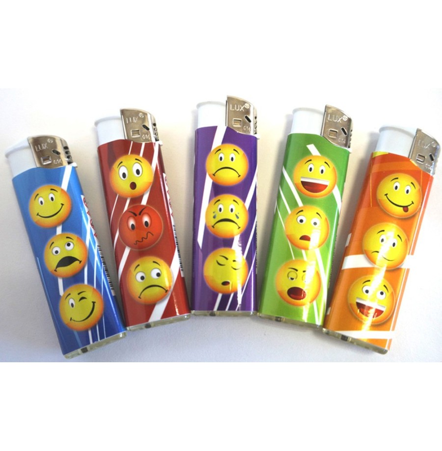 Briquet smiley le lot de 25