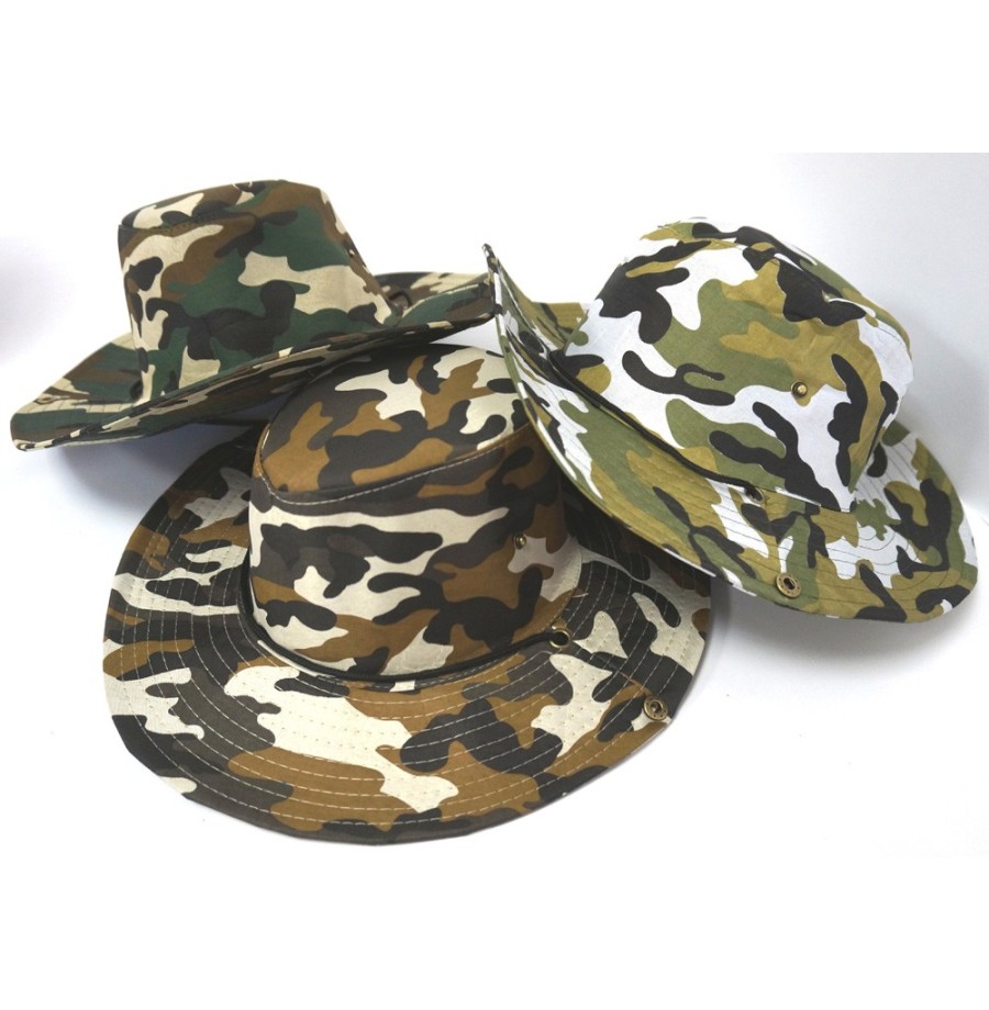 Chapeau camouflage