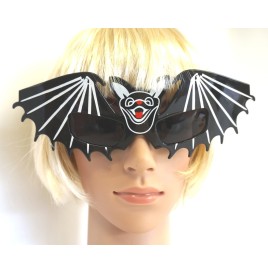 Lunette Chauve Souris - accessoire fun pour se déguiser le soir d'halloween