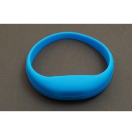 Bracelet lumineux mouvement silicone Bleu