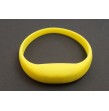 Bracelet lumineux mouvement silicone Jaune