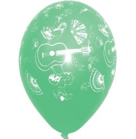 Ballon Espagna 29 cm coul assorties -les 10