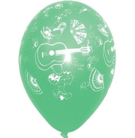 Ballon Espagna 29 cm coul assorties -les 10