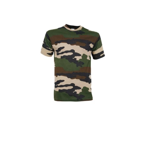 T-shirt camouflage - Camouflée  pas cher