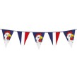 Guirlande France Coq 8 m 1 face 30x45 cm PVC