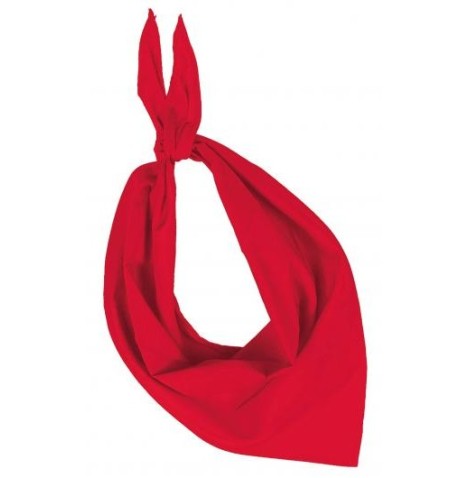 Foulard (bandana) Féria Rouge - France / Supporters  pas cher