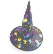 Chapeau sorcière holographique