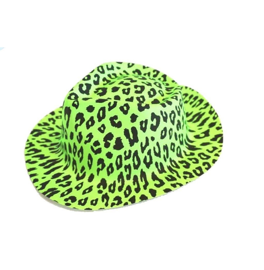 Chapeau Panthère Vert Flashy