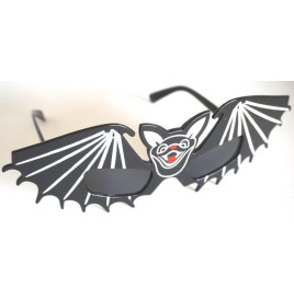 Lunette Chauve Souris - accessoire fun pour se déguiser le soir d'halloween