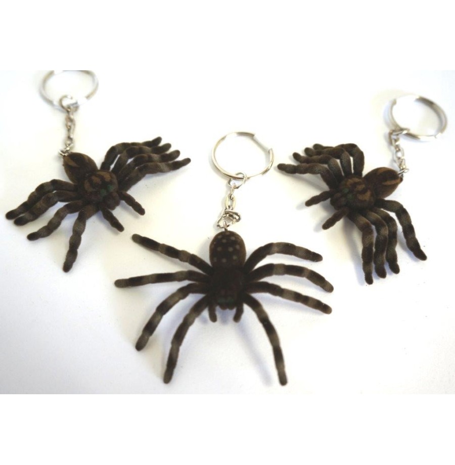 Porte-clés Araignée velue 6 x 3.5 cm