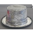 Chapeau Haut de forme Luxe Argent