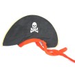 Chapeau Pirate velours avec ruban