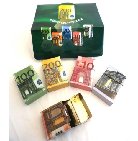 Étui Billet à cigarettes en métal