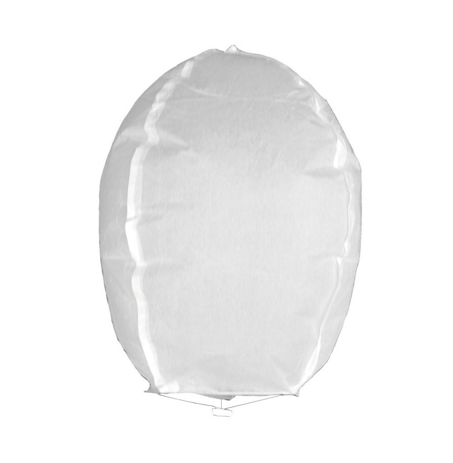 Lanterne céleste blanche 1m papier ignifugé