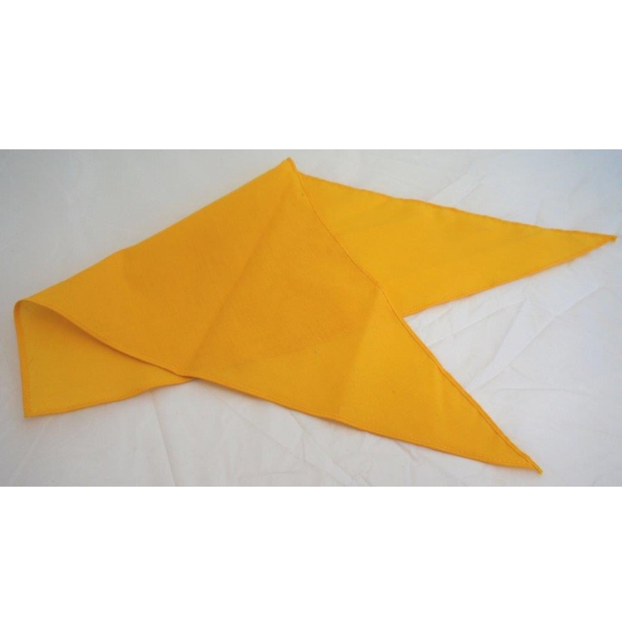 Foulard de marquage jaune