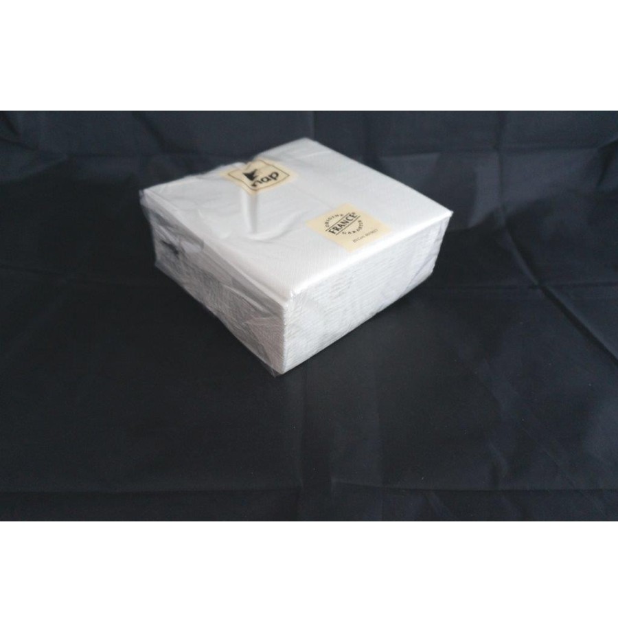 Serviette Blanche 39*39 le 100