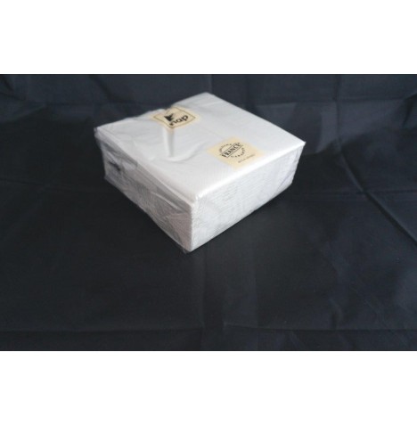 Serviette Blanche 39*39 le 100