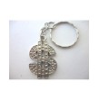 Porte-clé  Dollar argenté