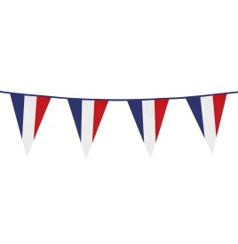 Guirlande France 10 m fanion20x30 1 face pvc