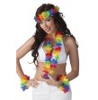 Set Hawai collier, couronne et bracelets