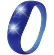 Bracelet lumineux mouvement silicone Bleu
