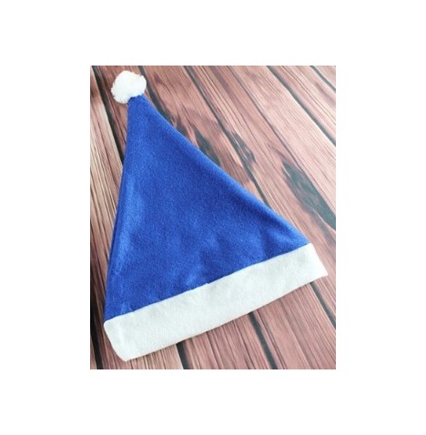 Bonnet de Noël bleu feutrine ❄️ Original & plein de fraîcheur