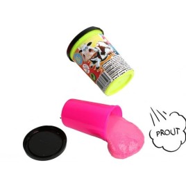 Pâte péteuse fluo pot 75 grs