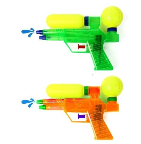 Pistolet à eau 17 cm double jets
