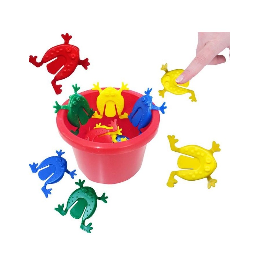 Jeu de saute grenouille  12 cm x 9 cm l'unité