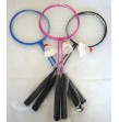 Badminton 2 raquettes + 1 volant 60 cm Badminton 2 raquettes + 1 volant 60 cm