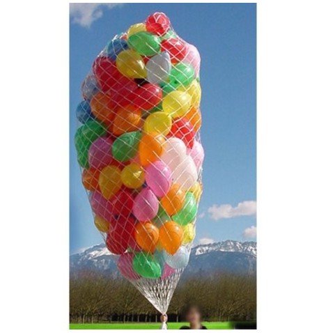 Filet de lâcher de ballons (Pour 175 ballons) - Ballons / Gonflable...