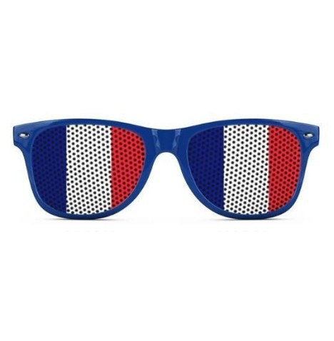 Lunette France - Lunettes  pas cher-paire de lunette France, stylée, pour toutes les occasions de supporter la France.