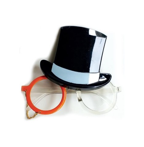 Lunette chapeau monocle - Lunettes  pas cher