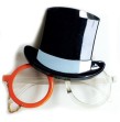 Lunette chapeau monocle