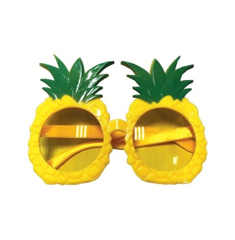 Soirée Tropique, Exotique, Ananas, paire de lunette Ananas