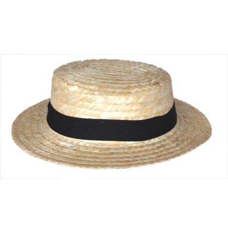Canotier paille