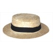 Chapeau paille canotier