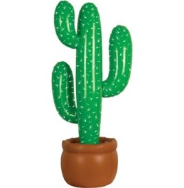 Cactus gonflable 90 cm - Décoration  pas cher