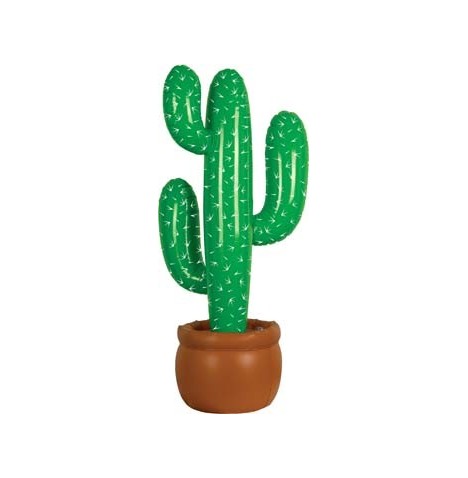 Cactus gonflable 90 cm - Décoration  pas cher