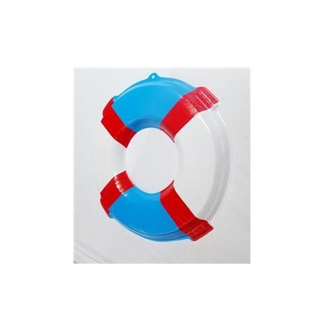 Bouée de sauvetage plastique 3D45 cm