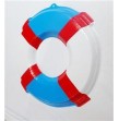 Bouée Sauvetage plastique 3 D 48 X 45 cm
