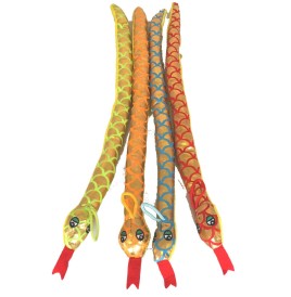 Peluche Serpent 40 cm  couleurs ass