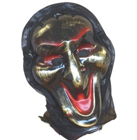 Masque sorcière  avec capuche