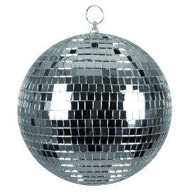 Boule à facettes diam 20cm Argent