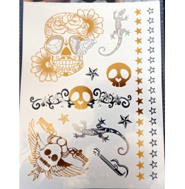 Bijou chic Tattoos Halloween - Accessoires  pas cher