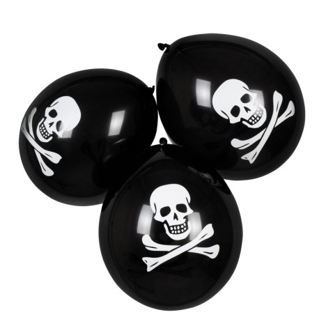 Ballon pirate (sachet de 6) 25cm - Ballons / Gonflables  pas cher