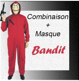 Combinaison voleur Taille M/L+ Masque Voleur